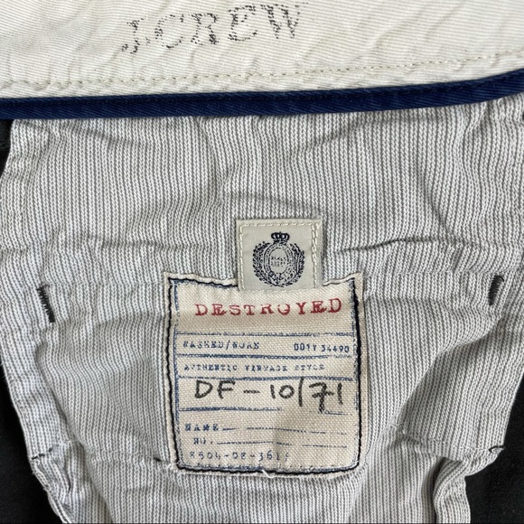 J Crew Destroyed Whale All Over Shorts - 33w - Picture 12 of 12